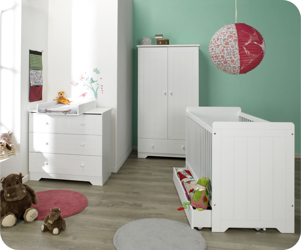 commode bebe oslo blanche