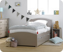 Pack lit enfant Nature Lin sommier matelas NaturA 