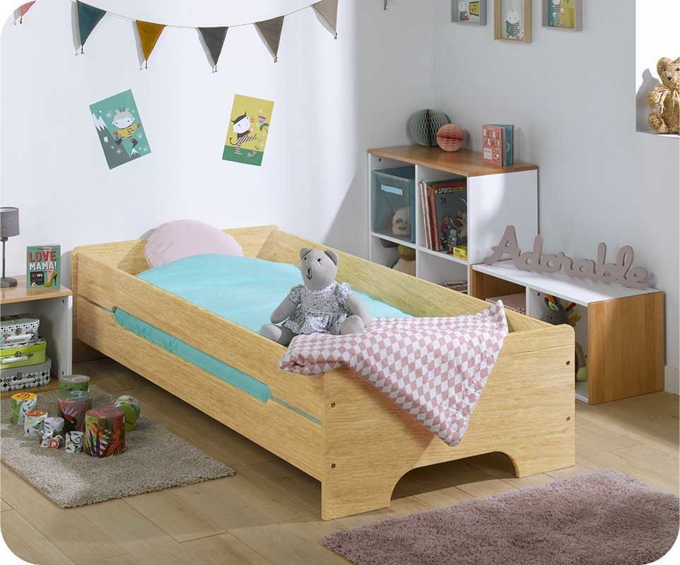 Lit Bois Brut A Peindre : Lit Enfant Teen Brut ? peindre 90×200 cm Lit Bois Brut A Peindre : Lit Enfant Teen Brut ? peindre 90×200 cm