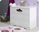 Commode b&eacute;b&eacute; Alt&eacute;a blanche Plan &agrave; Langer amovible