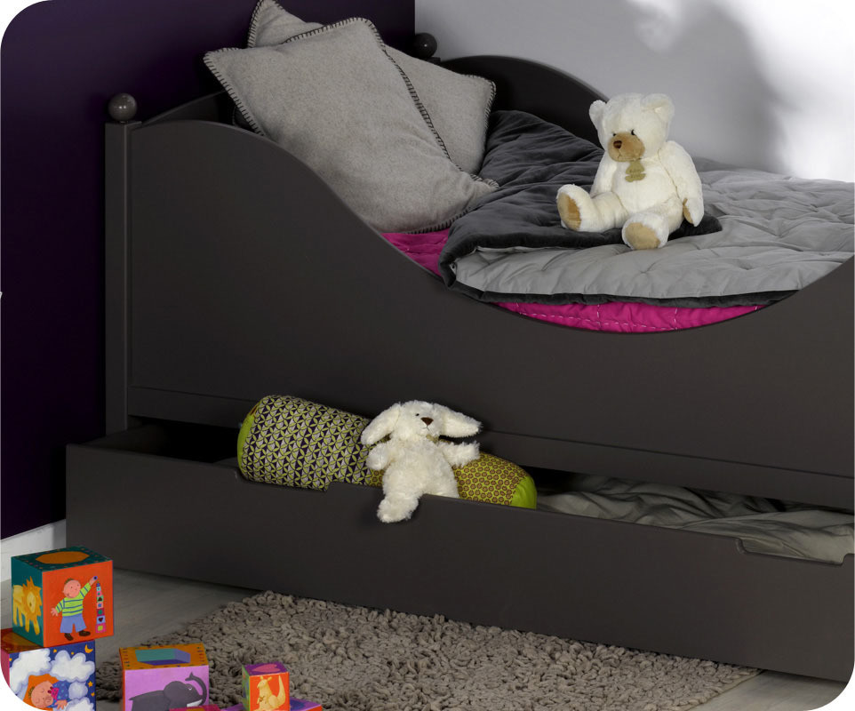 Tiroir Lit Enfant Color Taupe ( -tiroir seul )