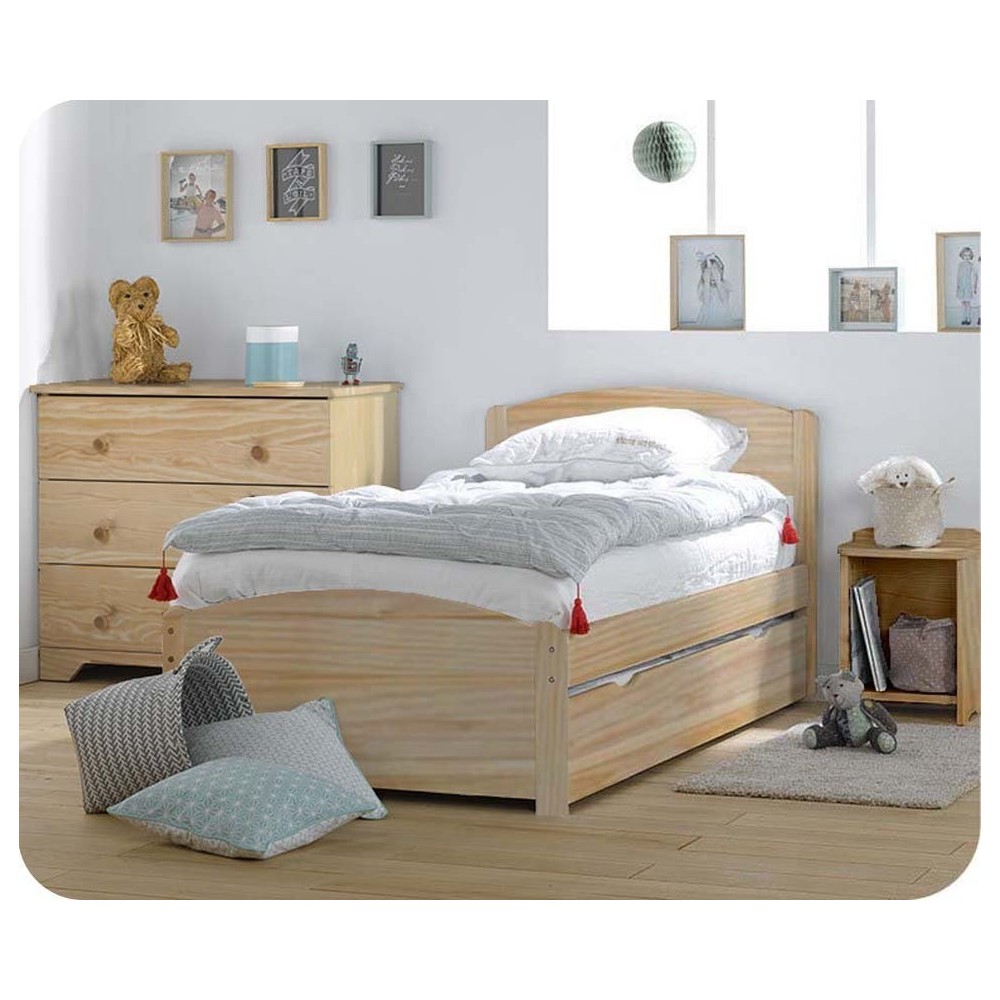 Lit Enfant Nature Brut 