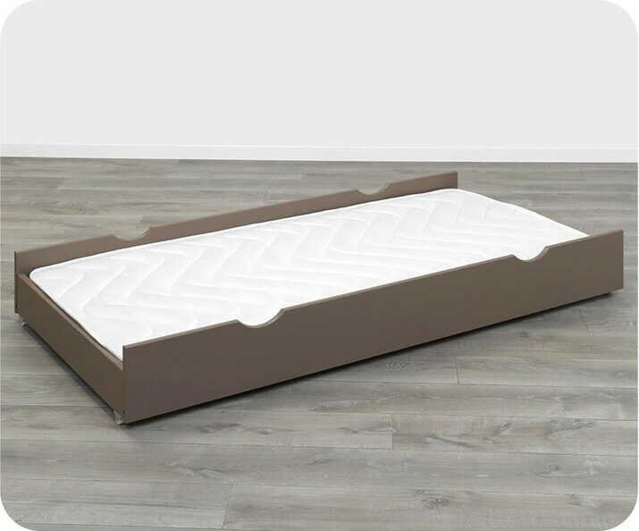 Tiroir Lit enfant Nature taupe 