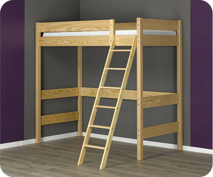 Lit mezzanine enfant Jump'In brut