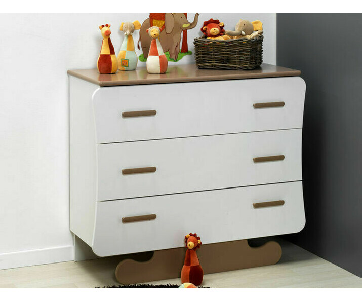 Commode b&eacute;b&eacute; Simba cappuccino Katherine Roumanoff
