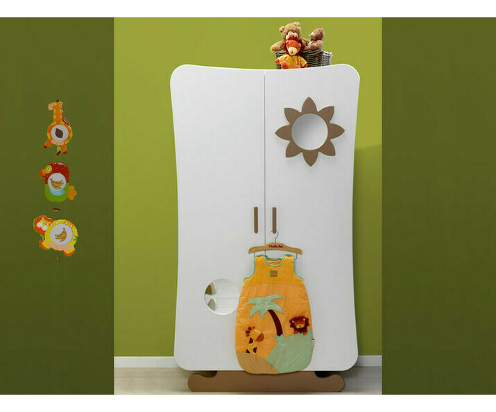 Armoire b&eacute;b&eacute; Simba cappuccino K.Roumanoff