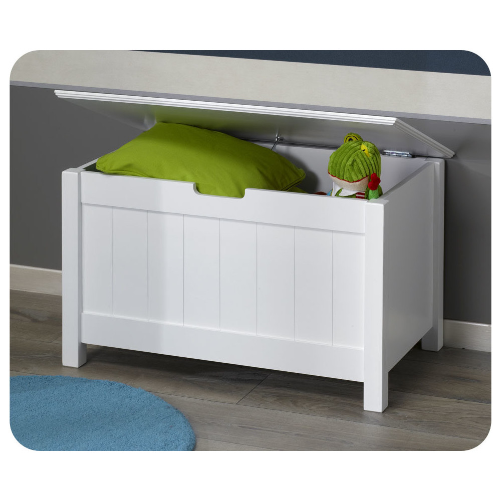 Coffre de rangement Swam blanc