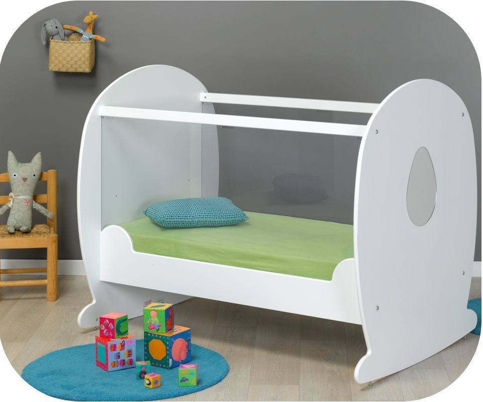 lit bebe plexiglas pas cher