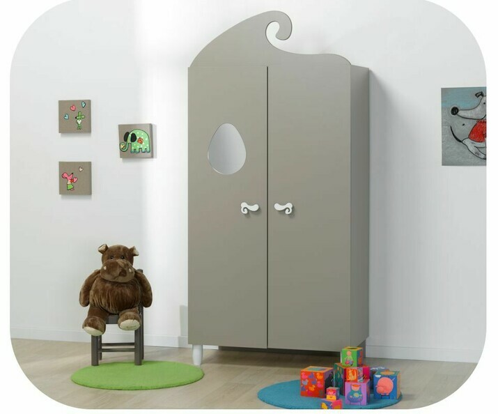 Armoire b&eacute;b&eacute; Lutin Lin et sable