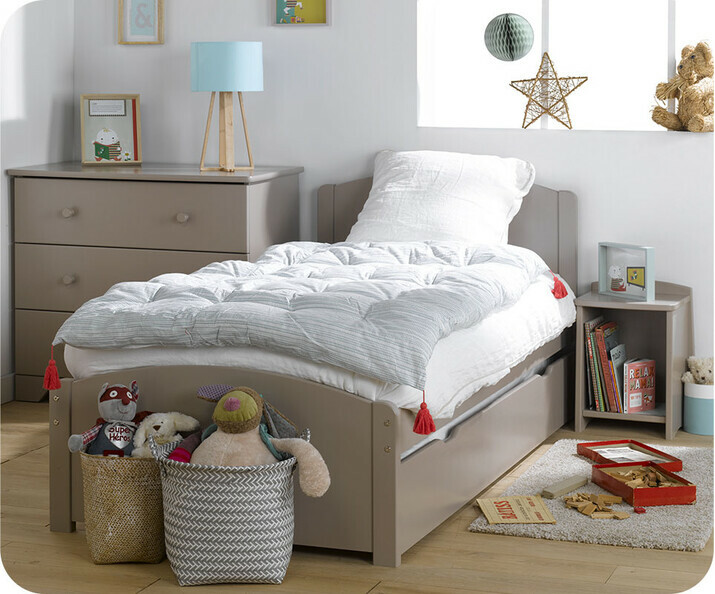 Chambre enfant nature compl&egrave;te Lin