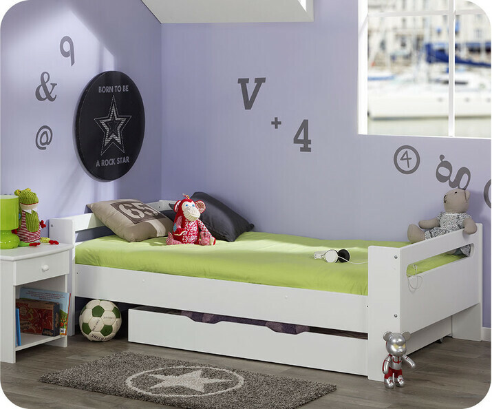 Lit Enfant Wax blanc 