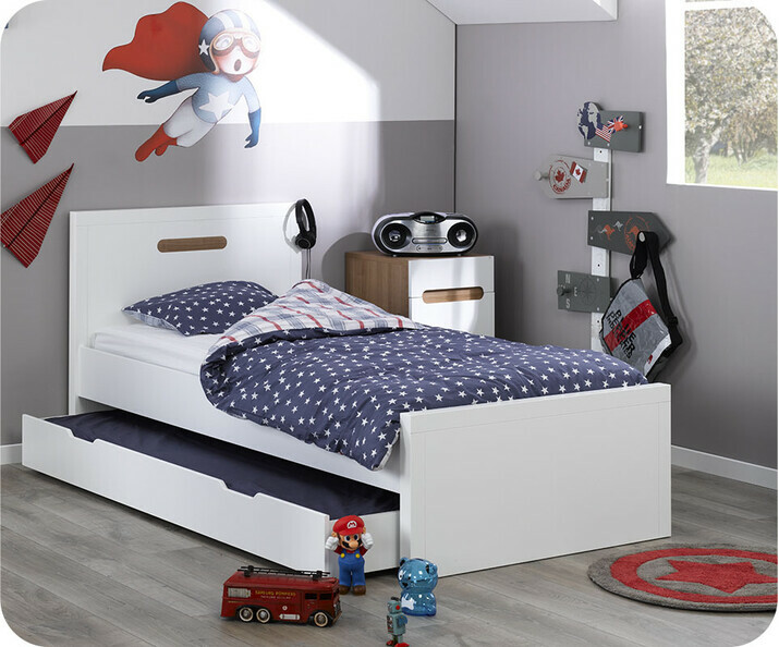 Lit Enfant Bow blanc 