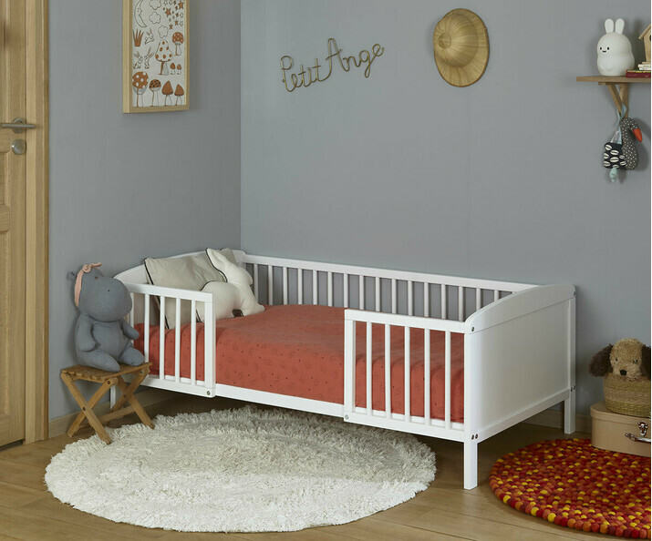Petit lit enfant avec barrires Tila