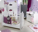 Chambre b&eacute;b&eacute; compl&egrave;te ALTEA blanche 