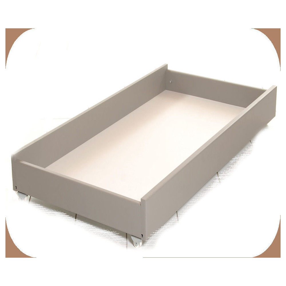 Tiroir Lit B&eacute;b&eacute; Charme gris