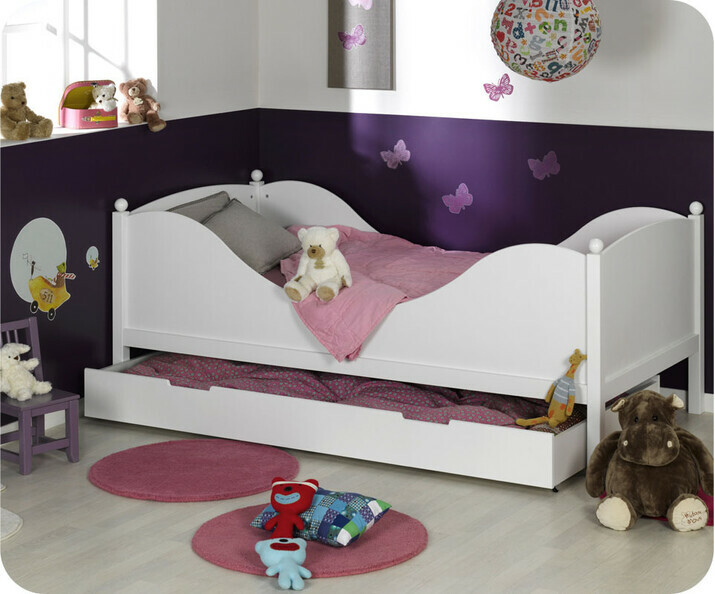 Lit enfant Color blanc 90x190cm