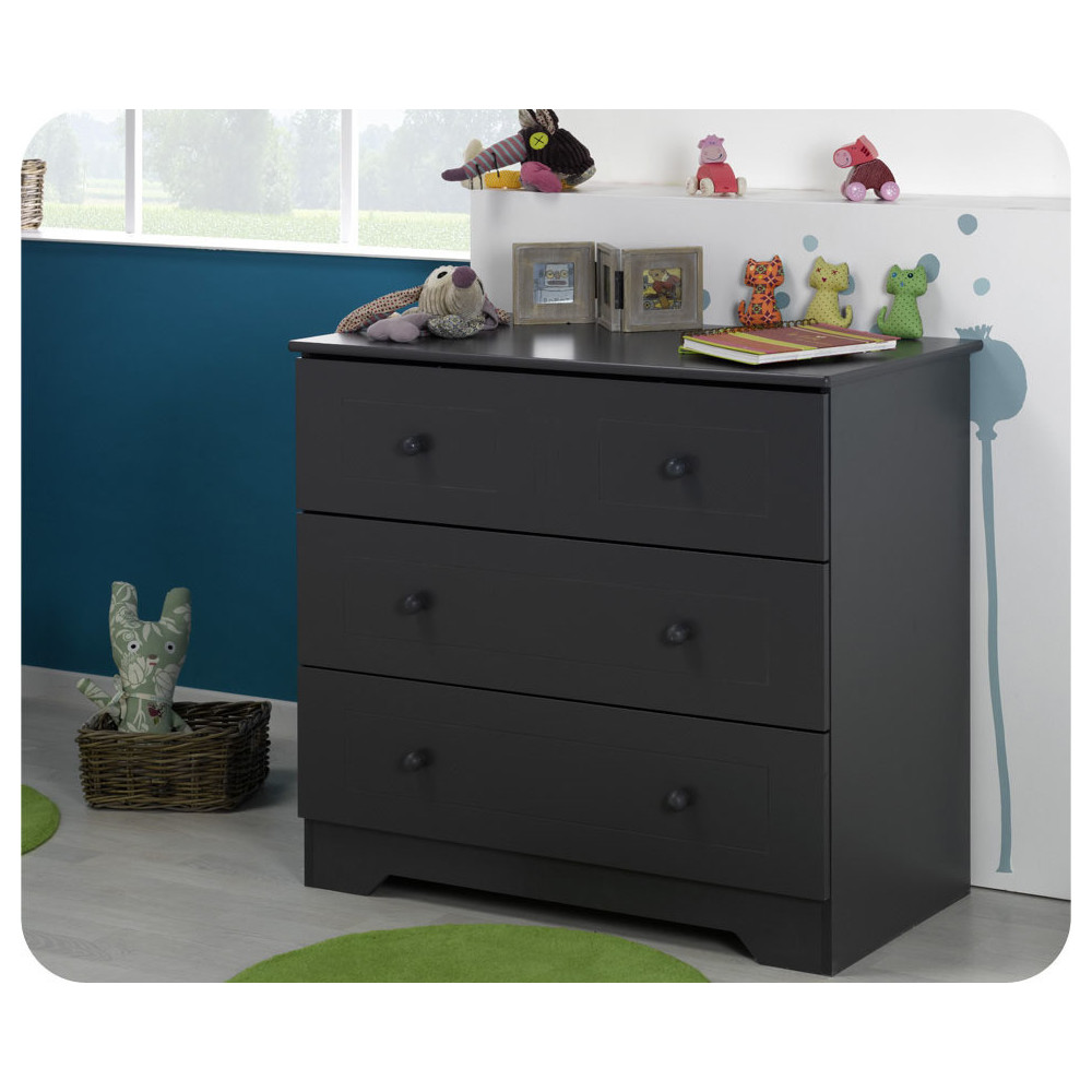 Commode b&eacute;b&eacute; Oslo warm grey