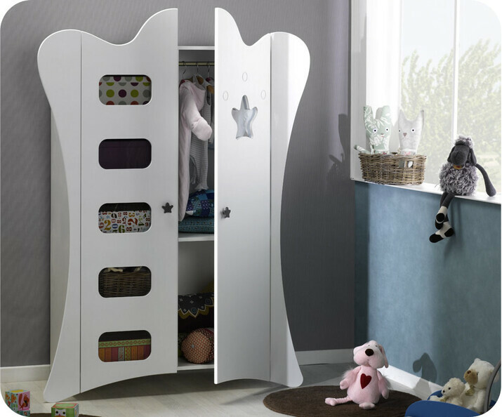 Armoire b&eacute;b&eacute; King 2 portes