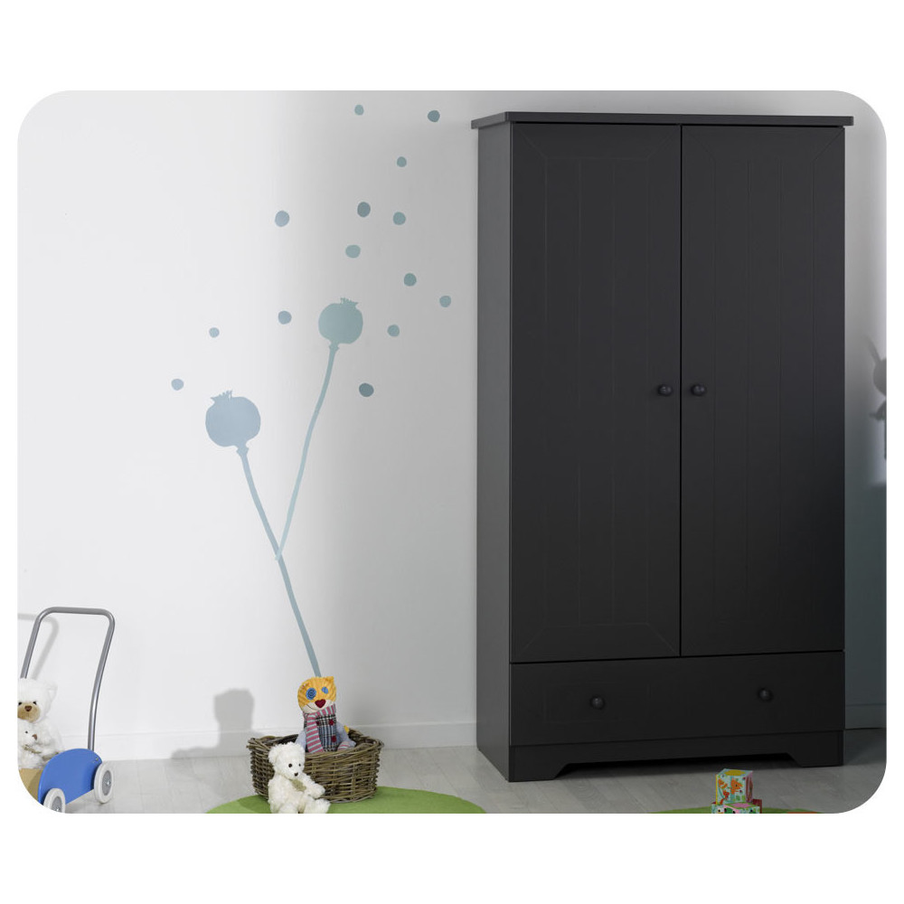 Armoire B&eacute;b&eacute; OSLO Warm Grey