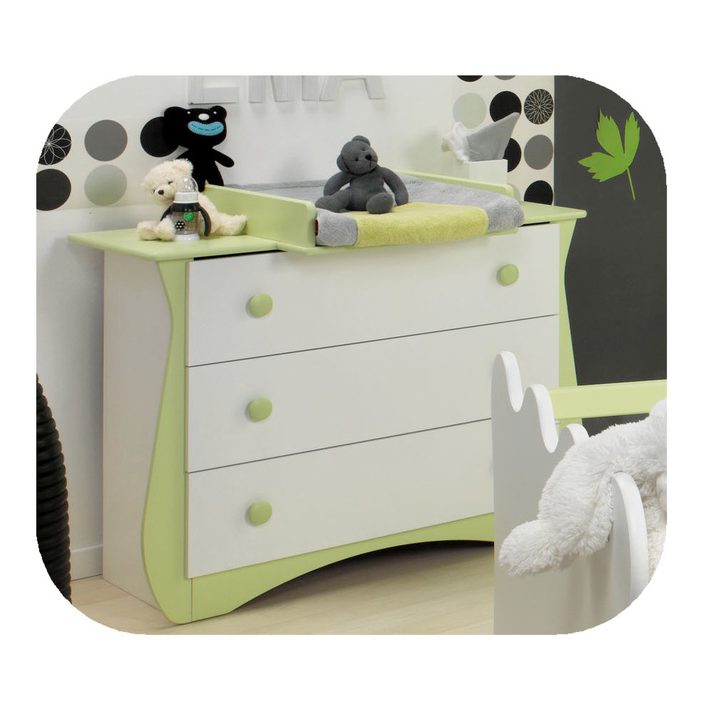 Commode b&eacute;b&eacute; Doudou Katherine Roumanoff Plan &agrave; langer int&eacute;gr&eacute;
