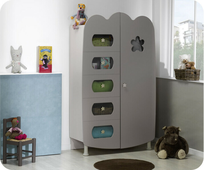 Armoire b&eacute;b&eacute; Lin&eacute;a Lin/sable 