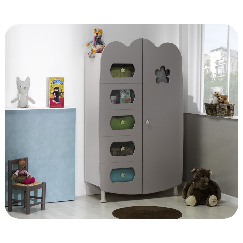 Armoire b&eacute;b&eacute; Lin&eacute;a Lin/sable 
