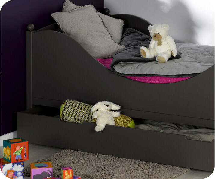Tiroir Lit Enfant Color Taupe
