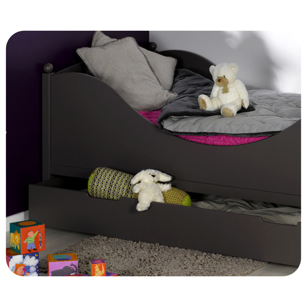 Tiroir Lit Enfant Color Taupe