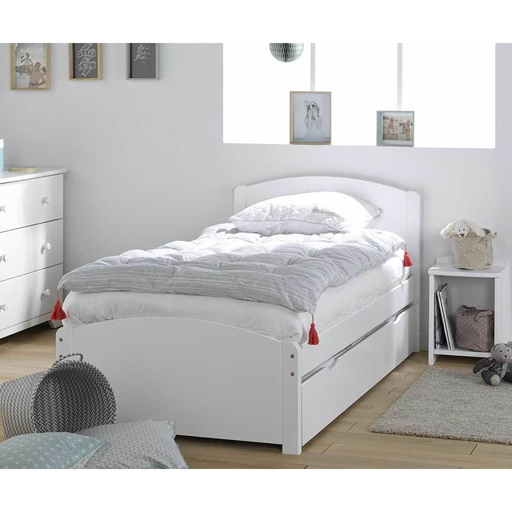 Lit Enfant Nature blanc