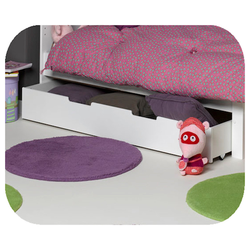 Tiroir de lit enfant &eacute;volutif Eden 90x140cm