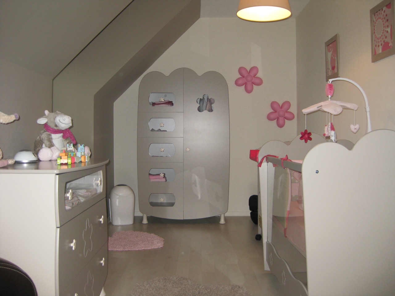 La chambre bébé linéa lin sable,par christelle