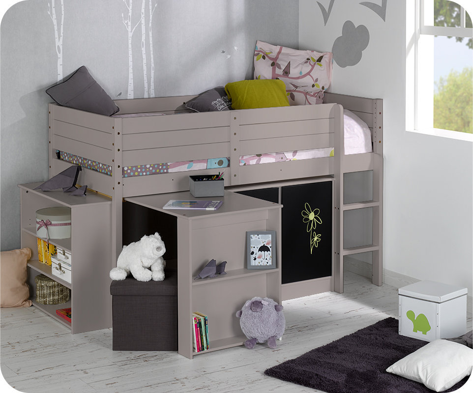 SET LIT ENFANT MI HAUTEUR TAMIS