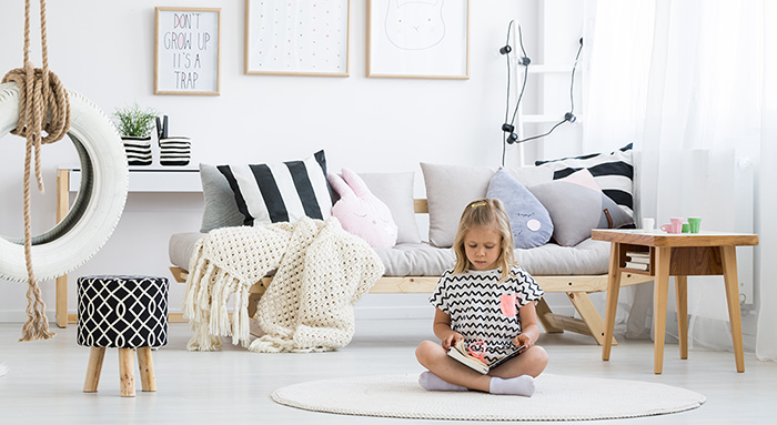 Comment choisir la peinture dans une chambre d'enfant ?