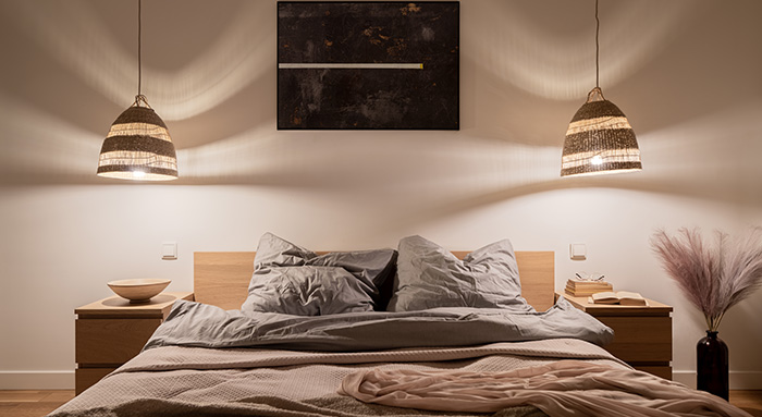 Chambre à coucher : nos conseils pour bien choisir les luminaires