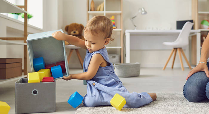 5 astuces pour ranger les jouets dans une chambre d'enfant 