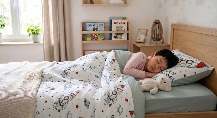 Allergies, asthme et acariens : comment choisir la literie adapt&eacute;e pour votre enfant ?