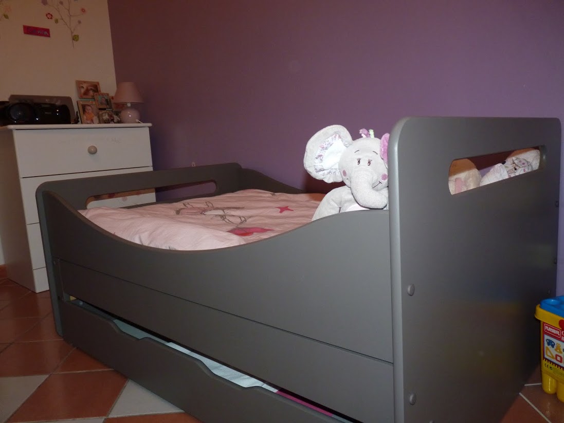 Le Lit Enfant Évolutif Eden Taupe