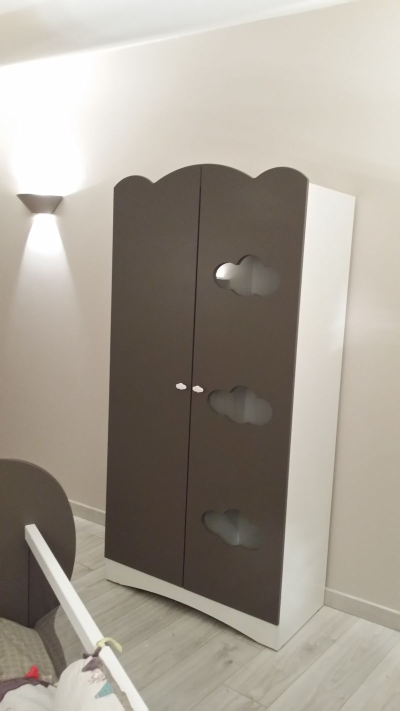 L'Armoire Bébé Altéa Taupe