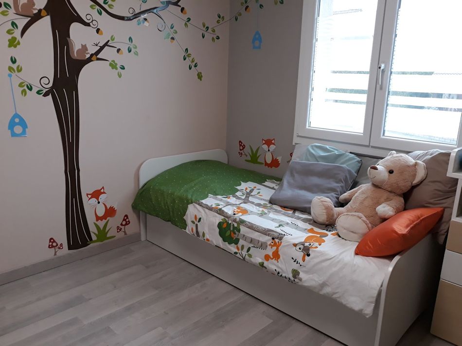 Le lit enfant gigogne Twist blanc 90 x 190 cm