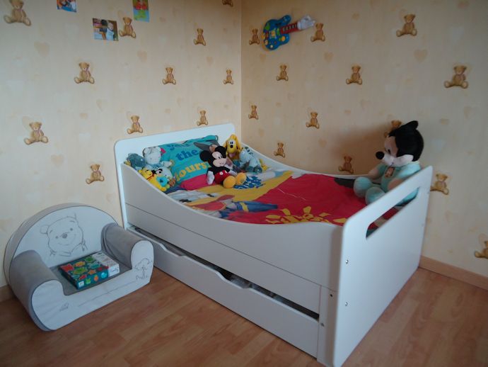 Le Lit Enfant Évolutif Eden Blanc