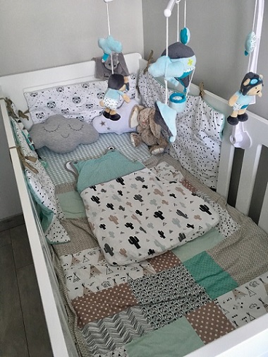 Le lit bébé évolutif Riga