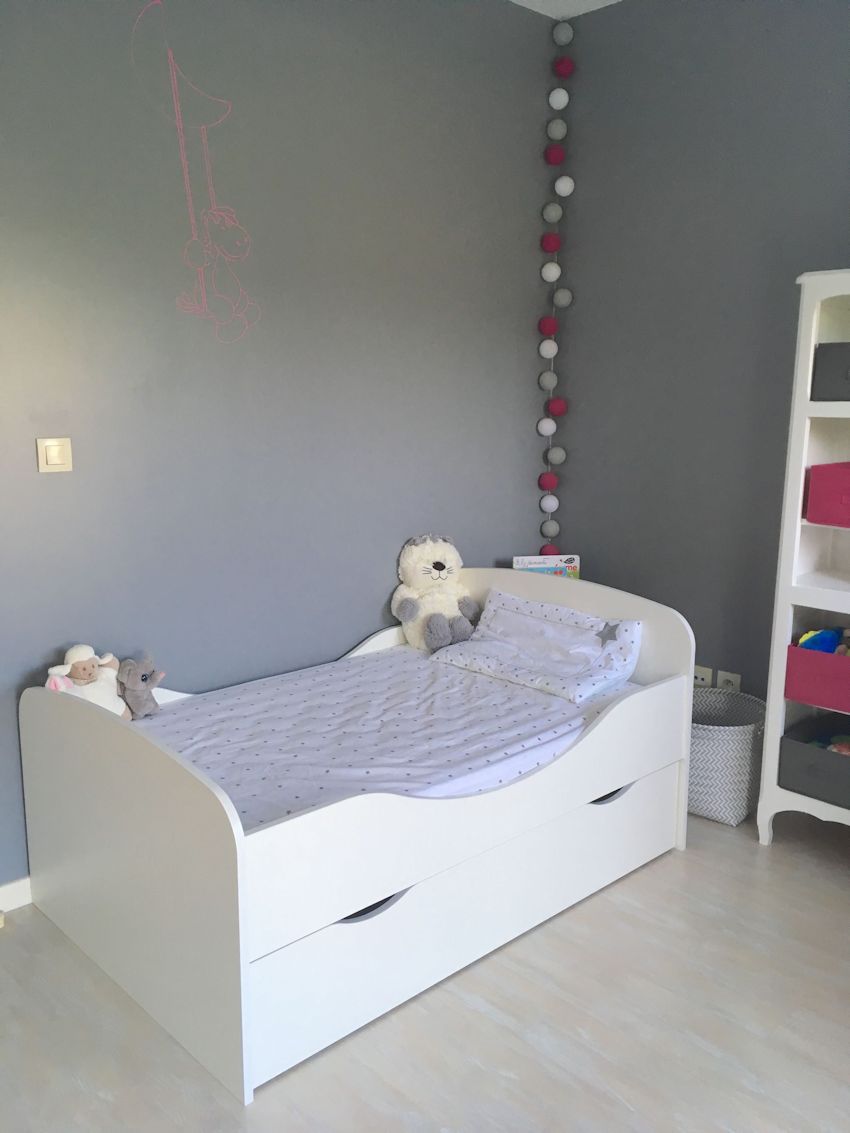 Le pack lit enfant évolutif Oaki blanc 