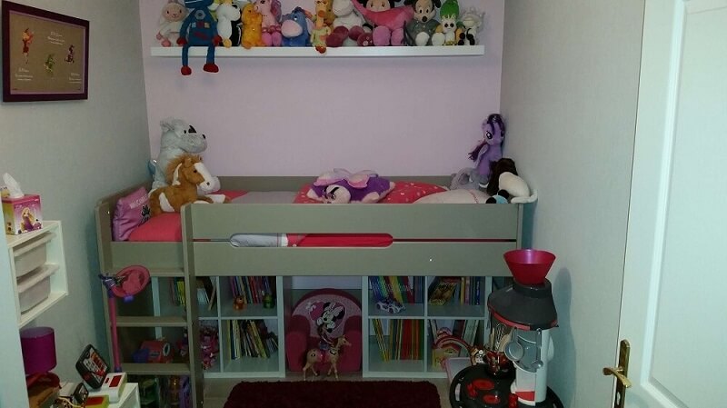 Le lit mi-hauteur Spark lin