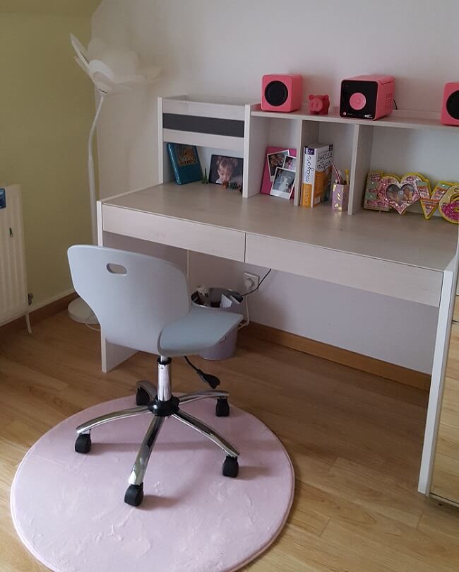 Le bureau enfant Iléo avec rangement