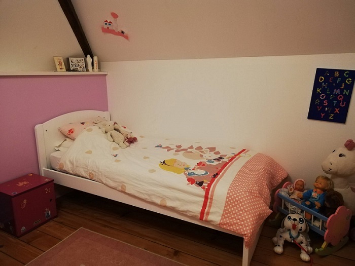 Le lit enfant Nature blanc 