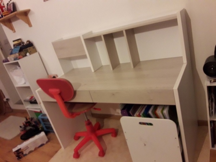 Bureau Enfant avec Rangements Iléo, mobilier fabriqué en France