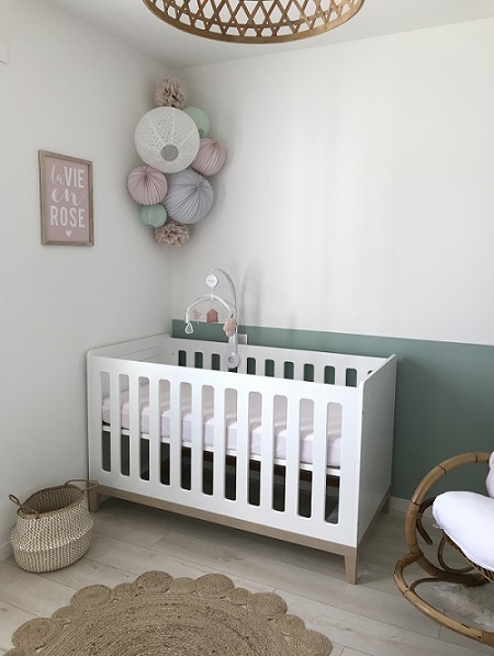 Le lit bébé évolutif Riga