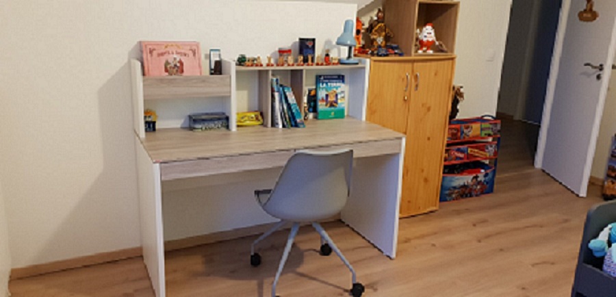 Bureau enfant Iléo avec rangements