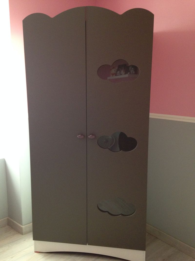 L'Armoire Bébé Altéa Taupe