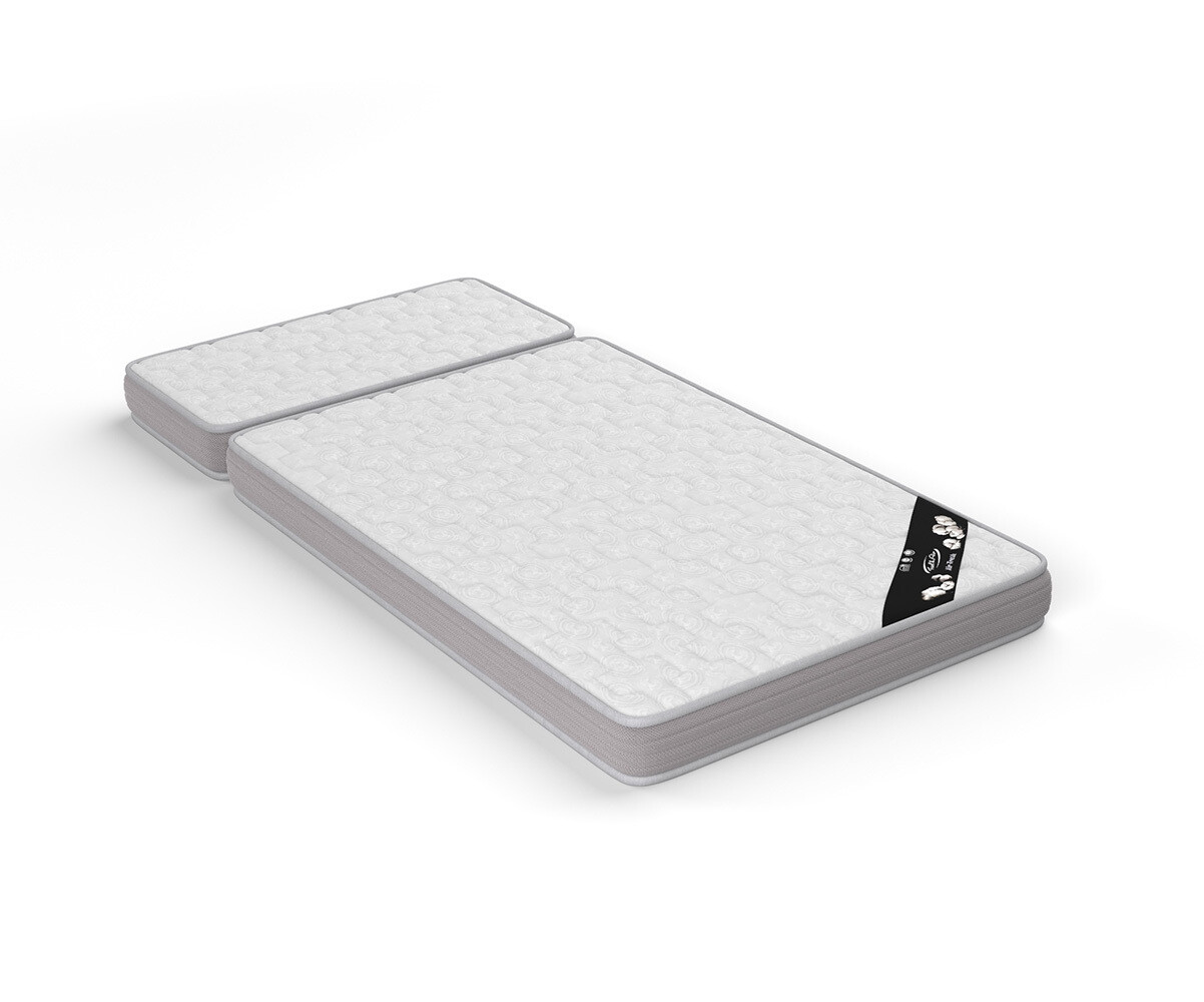 Matelas évolutif enfant en mousse Natura AirFresh 90x140 cm à 90x190 cm